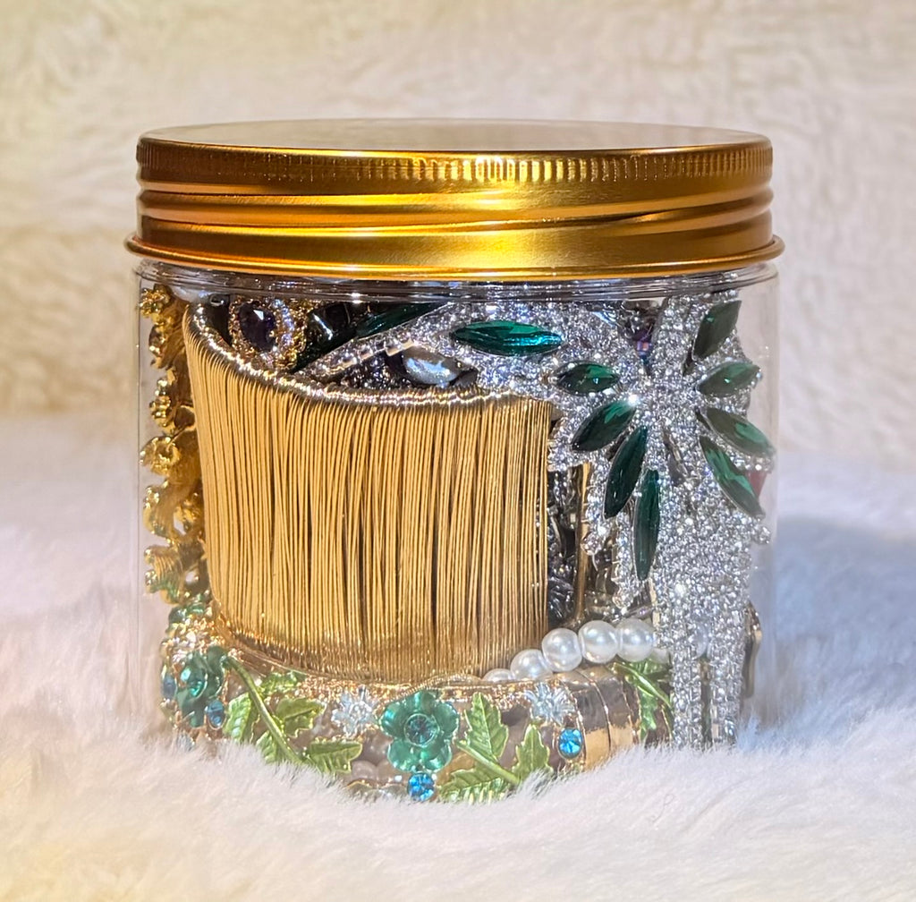 Gilded Green Shimmer
